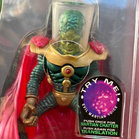 1990s Mars Attacks Supreme Commander Action Figure- Vintage – Topps – New in Box - Picture 5 of 7